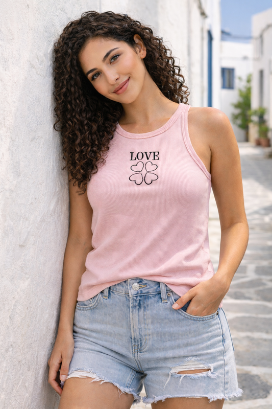 Top viscose letter printed