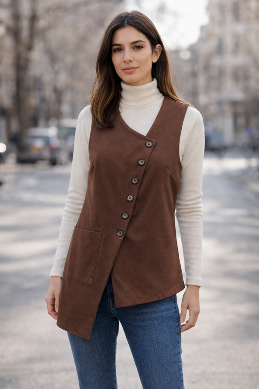 Γιλέκο ασύμμετρο