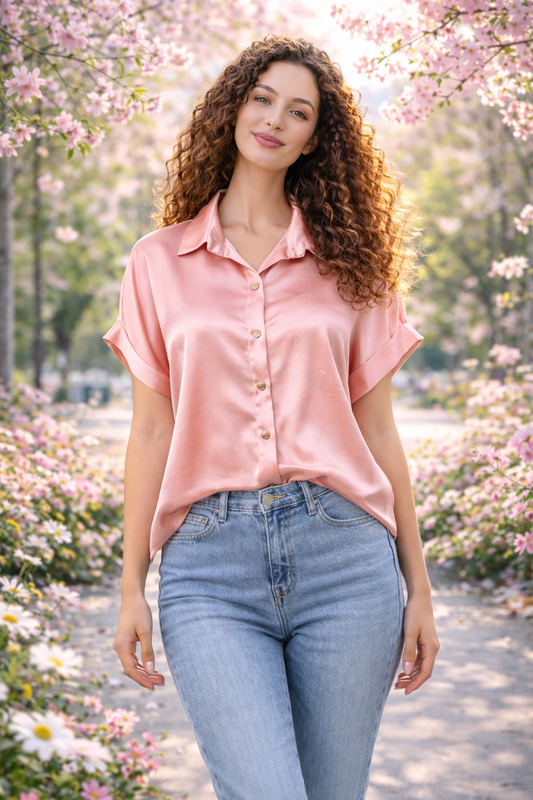 Πουκάμισο satin