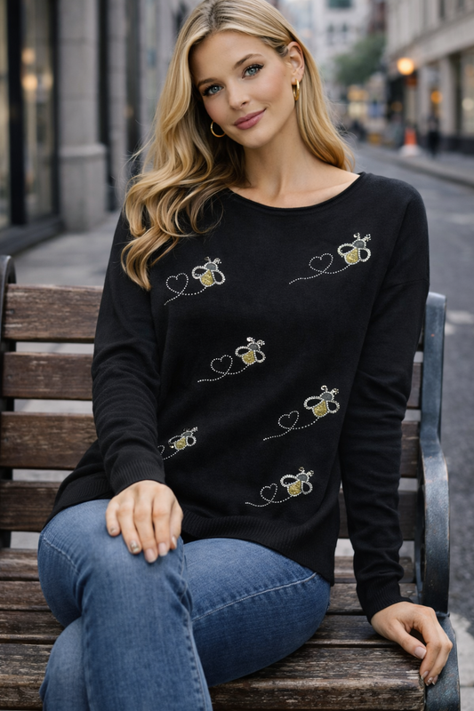 Μπλούζα πλεκτή λεπτή oversized