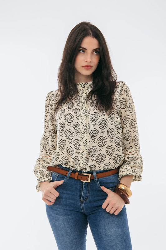 Πουκάμισο με print