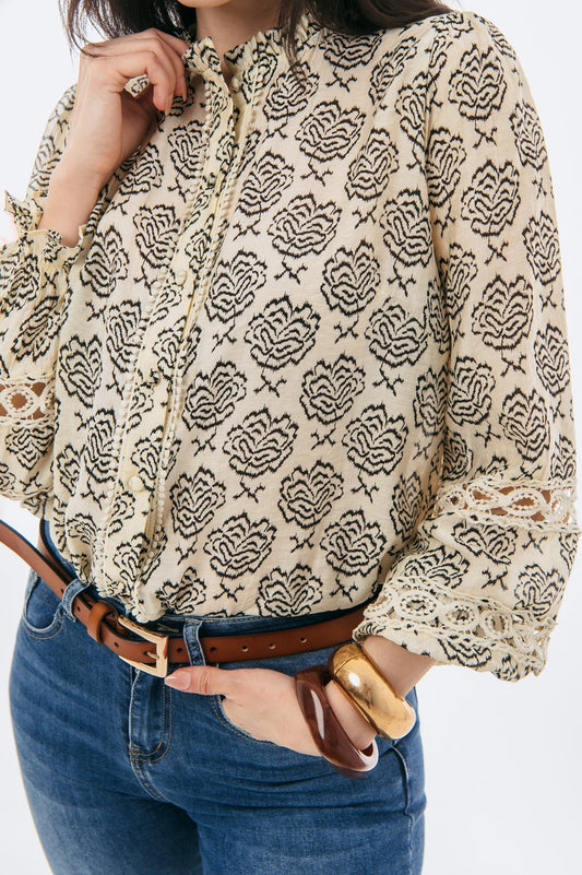 Πουκάμισο με print