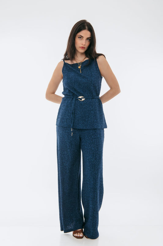 Σετ τοπ και παντελόνα oversized