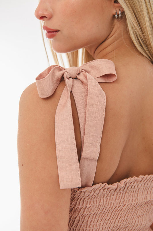 Top με δετές ράντες και σφηκοφωλιά