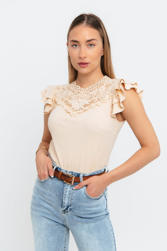 Μπλούζα με δανδέλα