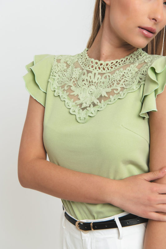 Μπλούζα με δανδέλα