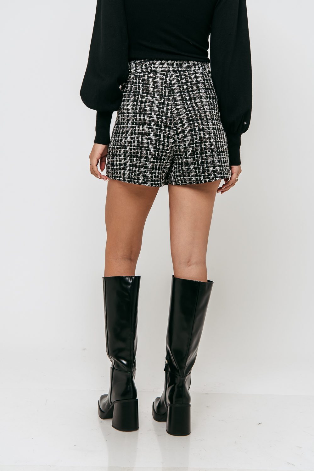 Skort tweed
