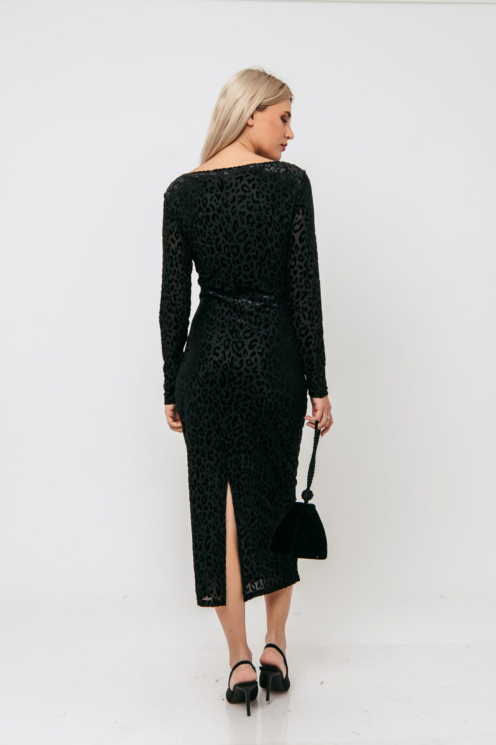 Φόρεμα βραδινό animal printed