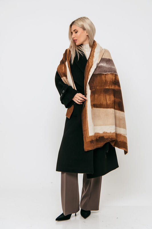 Πασμίνα xlarge printed