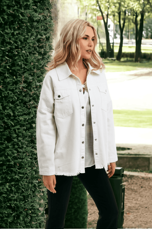 Jacket denim oversized