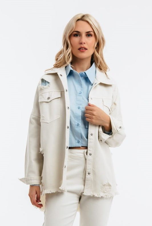 Jacket denim oversized