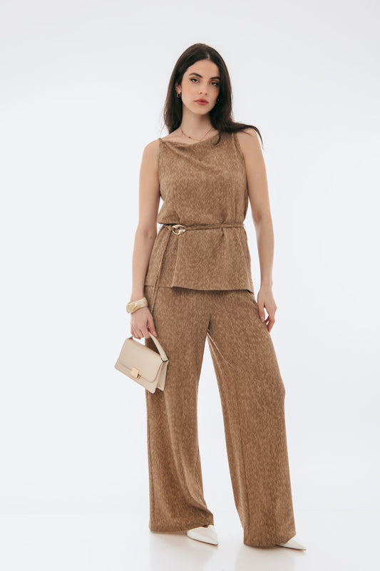 Σετ τοπ και παντελόνα oversized