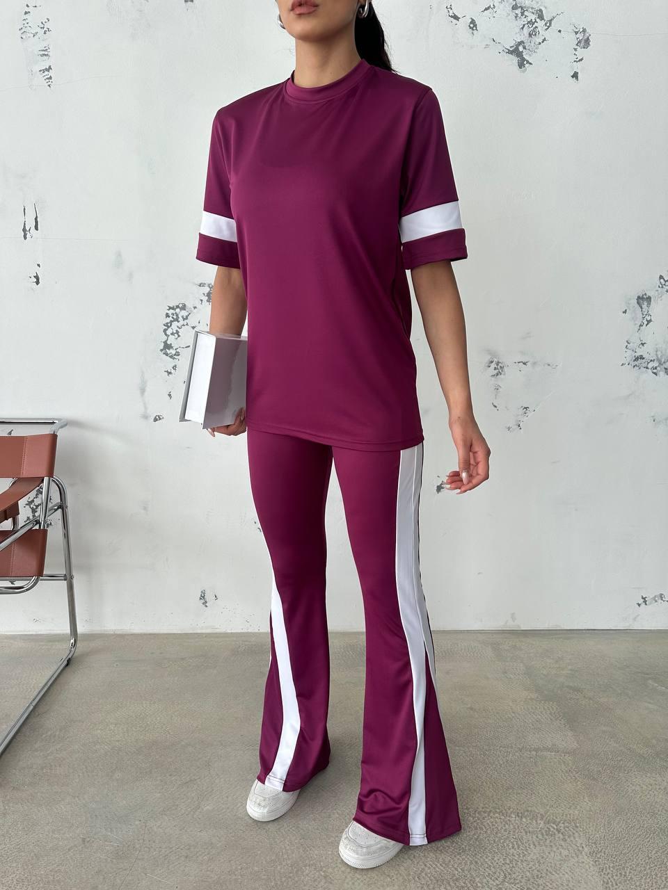 Σετ t-shirt με παντελόνα καμπάνα