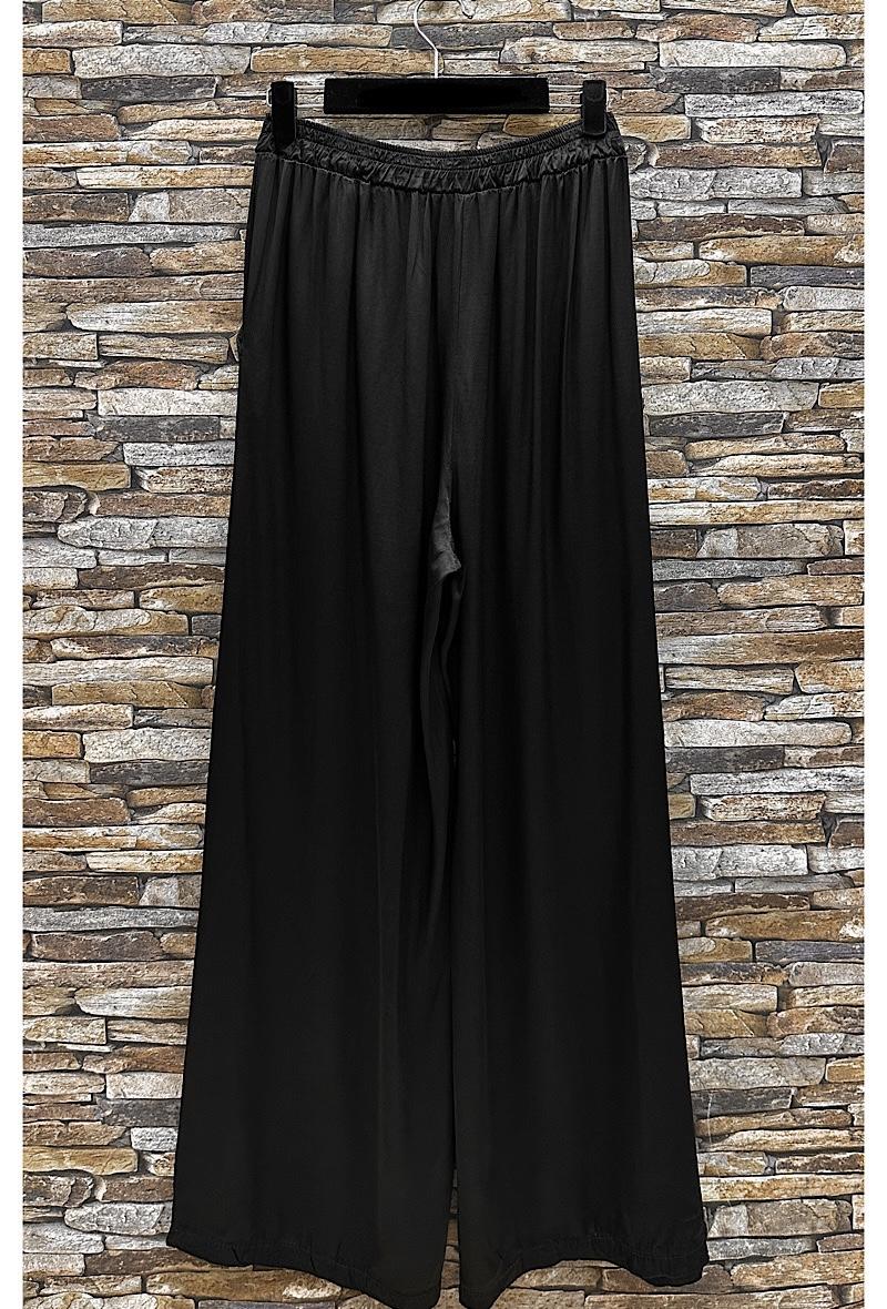 Σετ loose viscose μπλούζα - παντελόνα