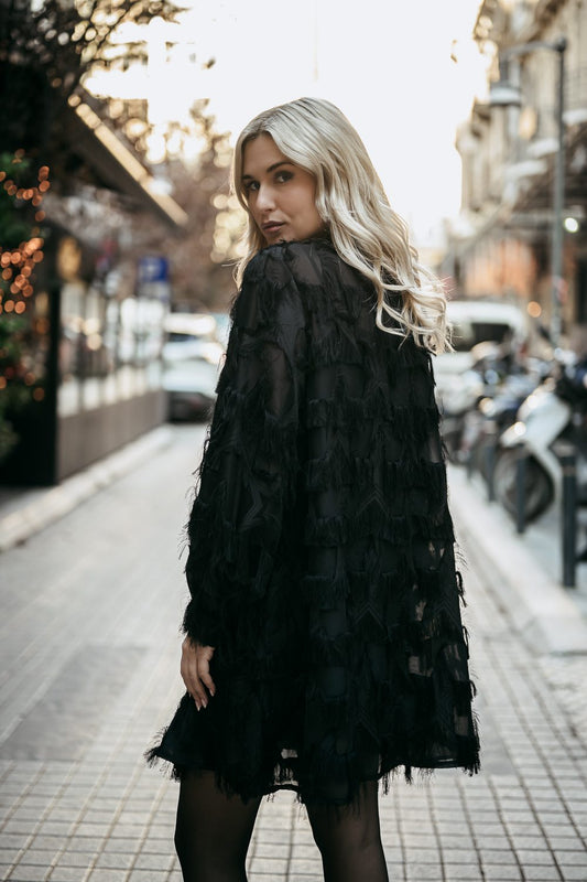 Φόρεμα mini βραδινό detailed