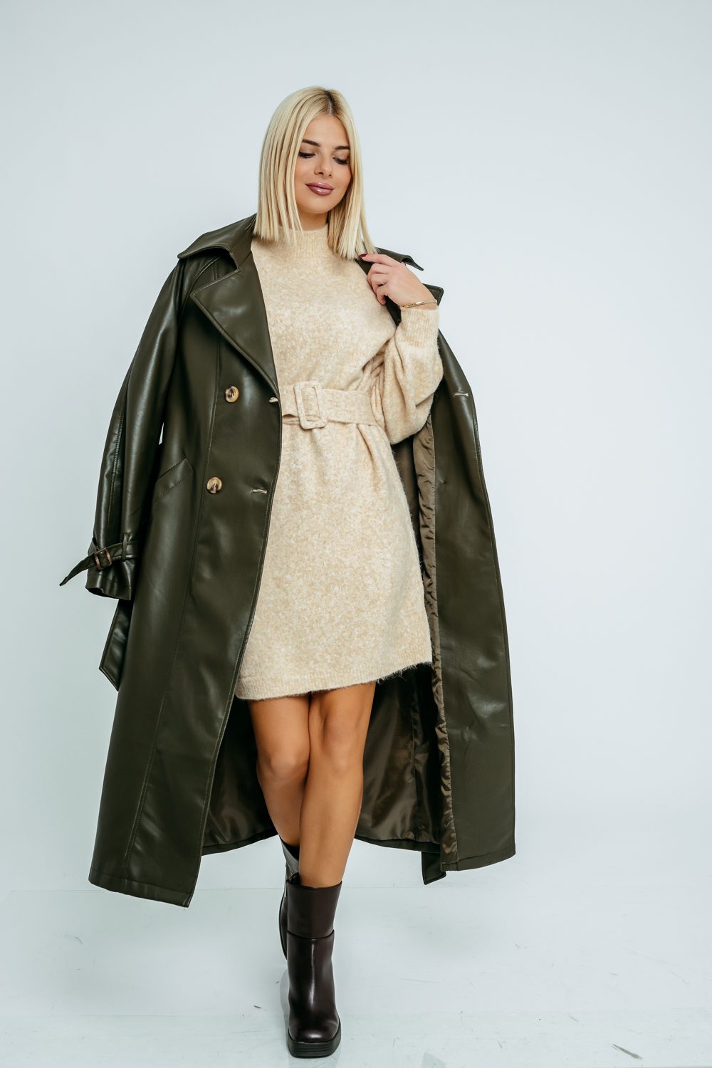 Καπαρντίνα δερματίνης