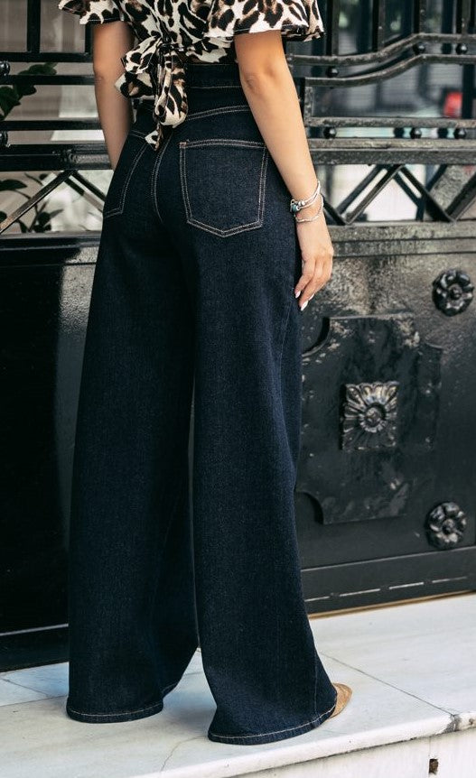 Jean wide-leg