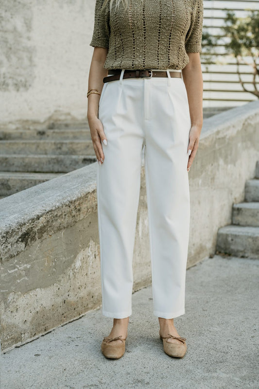 Παντελόνι ψηλόμεσο mom fit