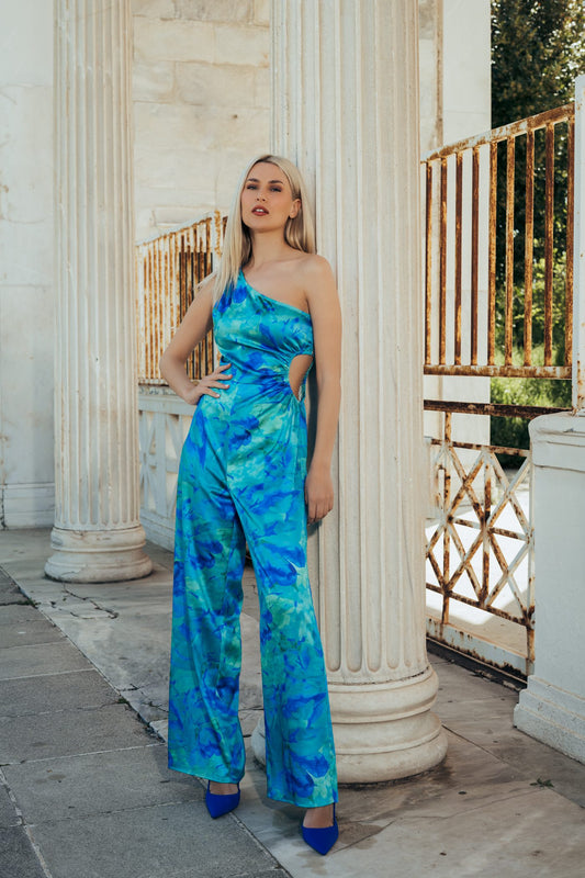 Ολόσωμη φόρμα βραδινή satin