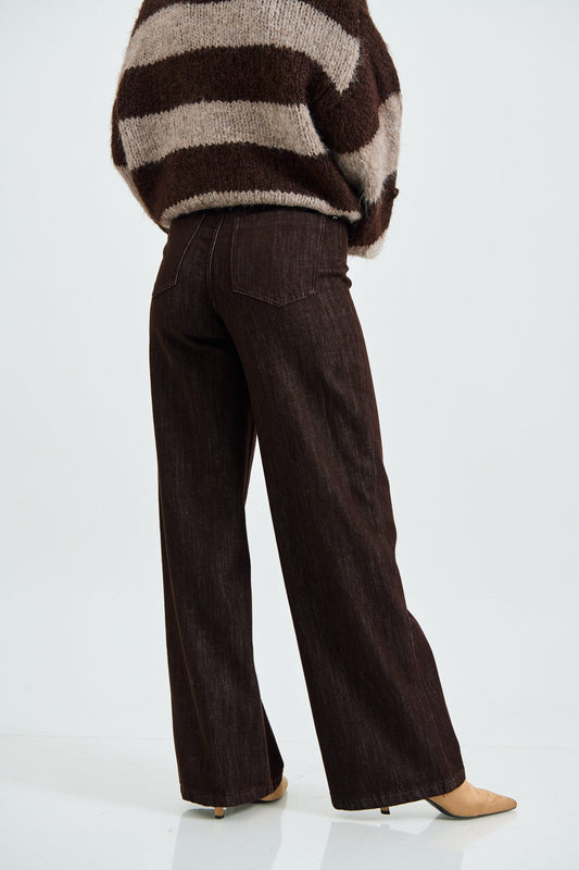Jean Cotton Wide-Leg