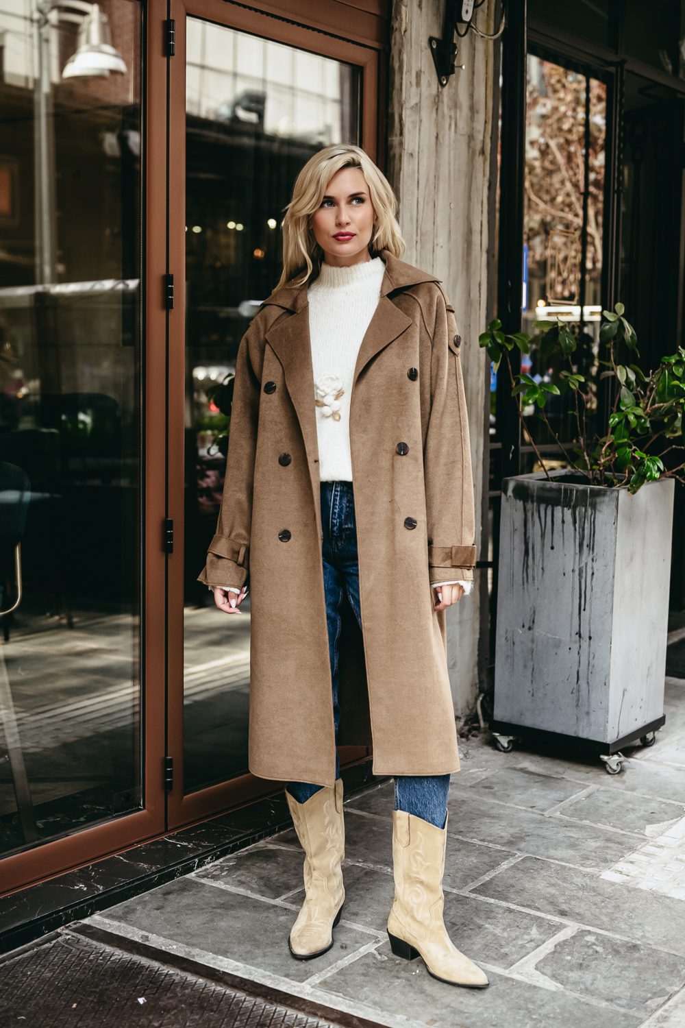 Παλτό μάλλινο soft oversized