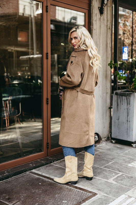 Παλτό μάλλινο soft oversized