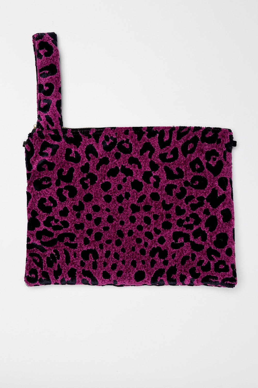 SORENA animal velvet clutch