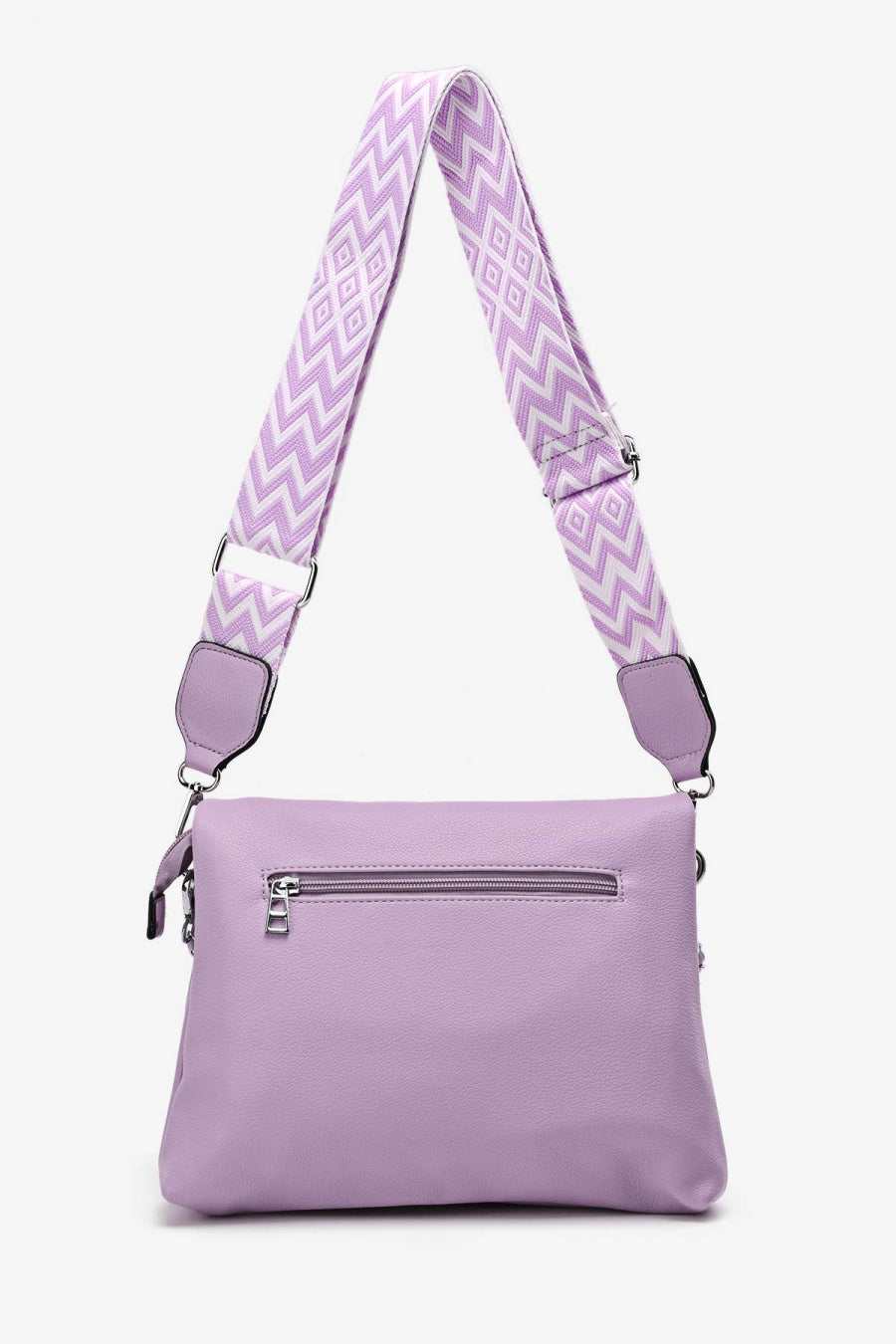 Shoulder bag δερματίνης με ιμάντα