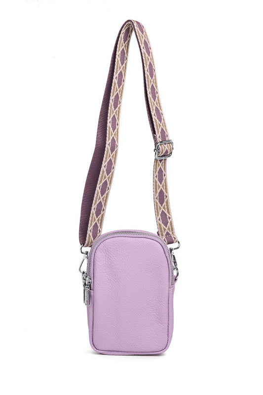 Clutch bag δερματίνης με ιμάντα