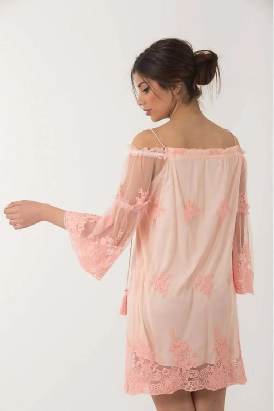 Φόρεμα Δαντέλα Έξωμο