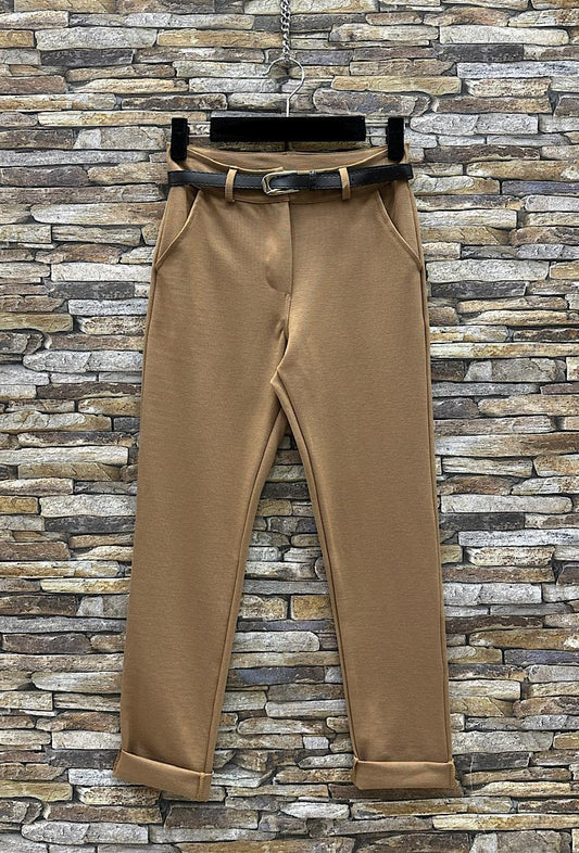 Παντελόνι ελαστικό με ζώνη