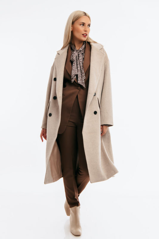 Παλτό oversized με τσέπες