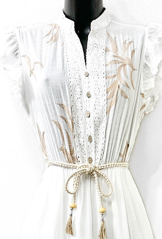 Φόρεμα maxi boho floral printed