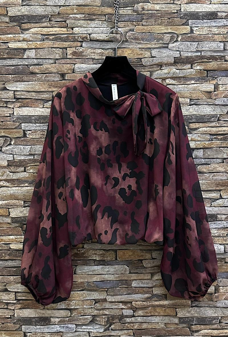 Μπλούζα elegant printed detailed
