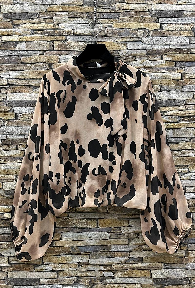 Μπλούζα elegant printed detailed