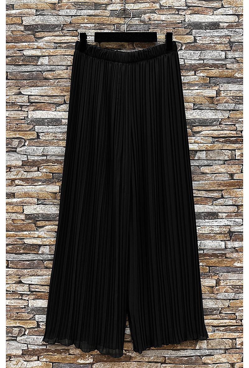 Παντελόνα loose πλισέ