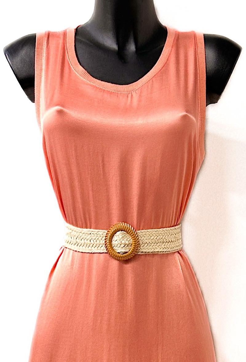 Φόρεμα maxi σατινέ/viscose