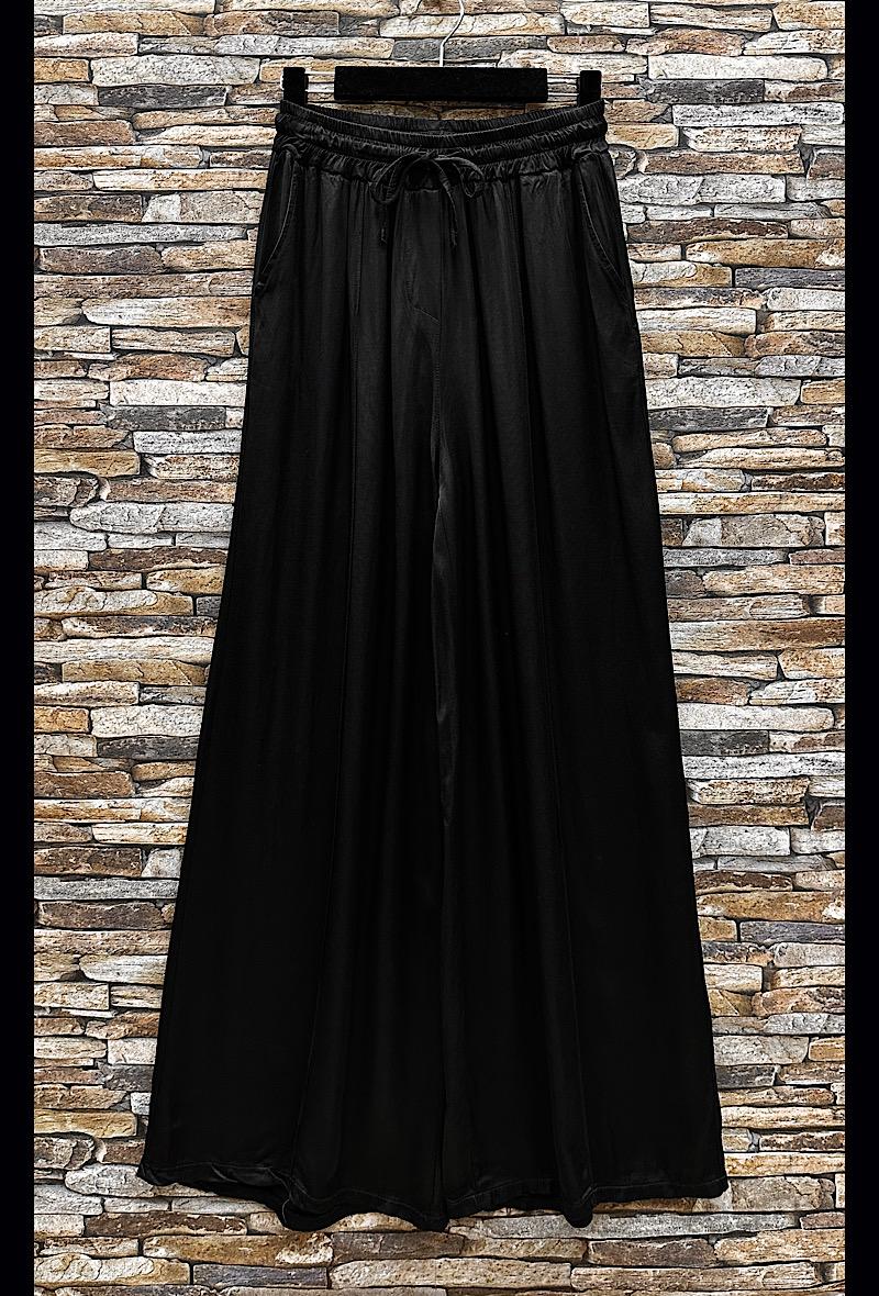 Παντελόνα loose σατινέ βισκόζ