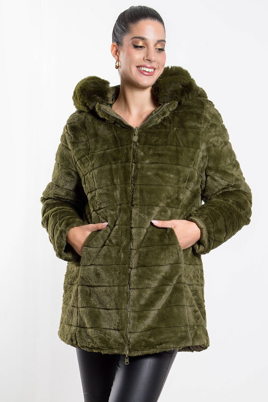 Μπουφάν διπλής όψης