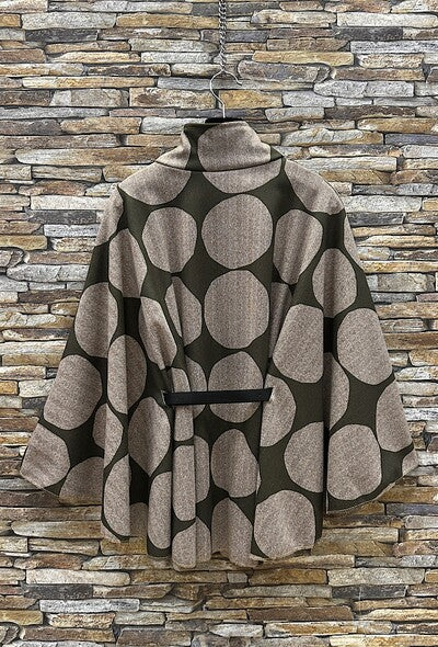 Κάπα με ζώνη & σχέδια