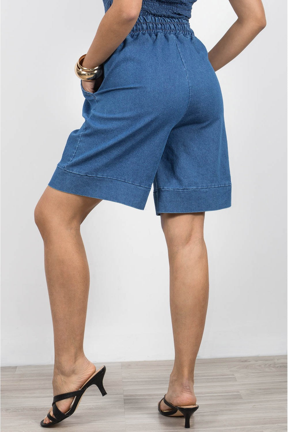 Βερμούδα denim look