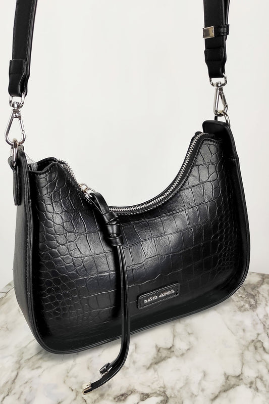 Τσάντα ώμου κροκό