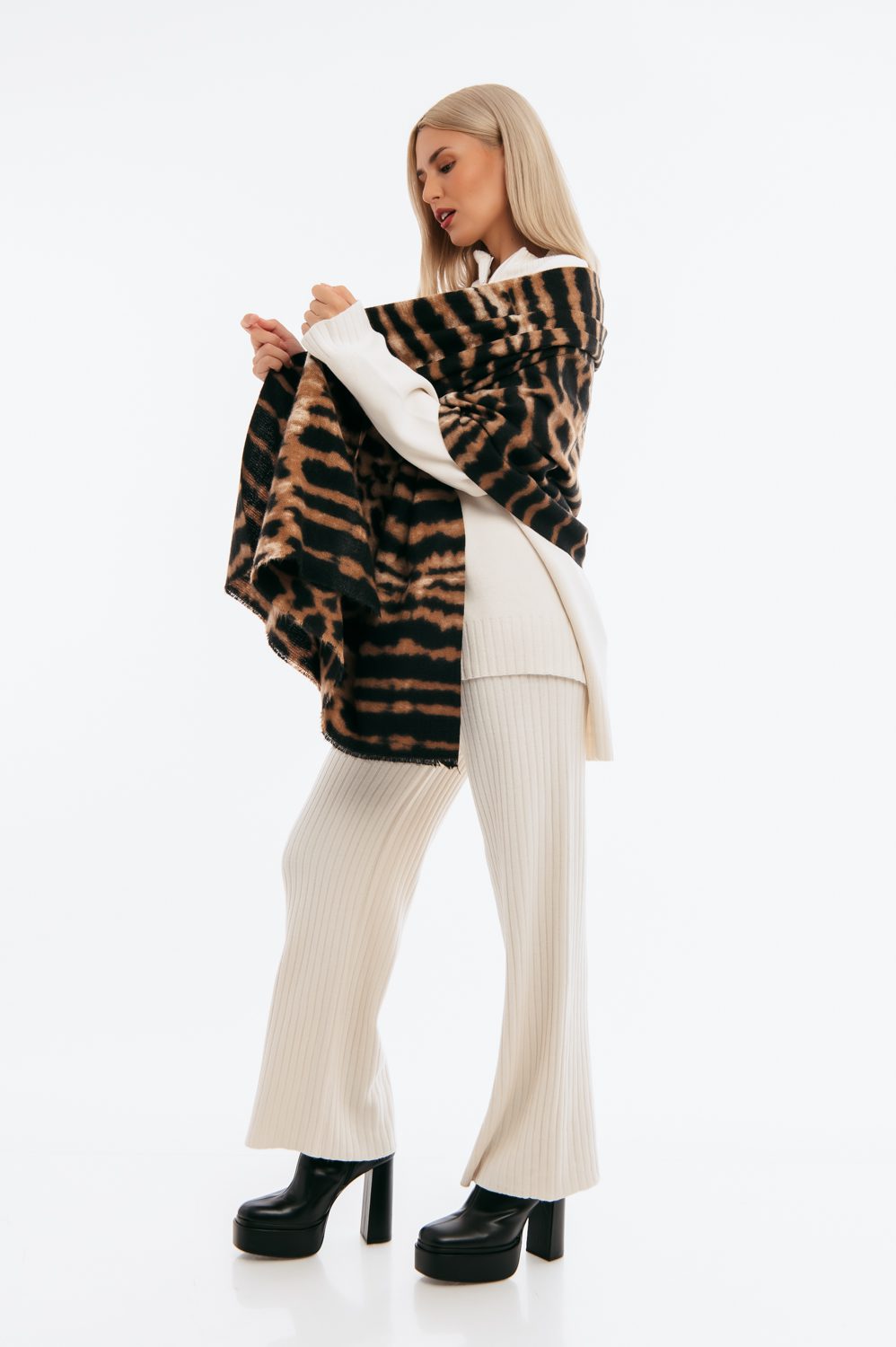 Πασμίνα animal printed