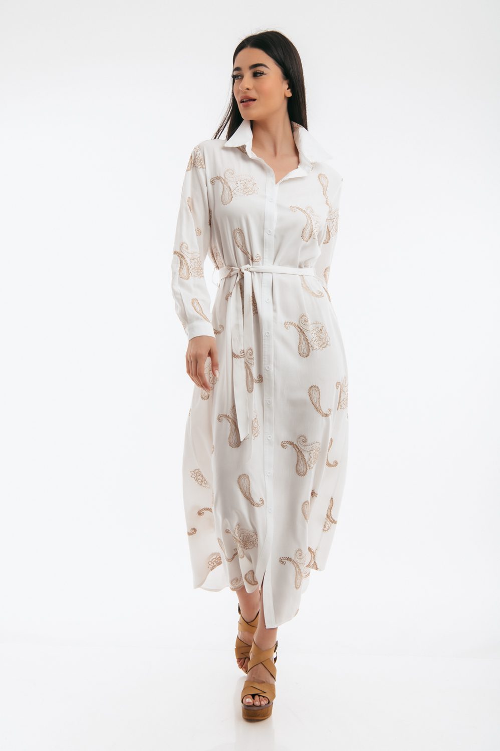 Φόρεμα/Κιμονό printed σεμιζιέ