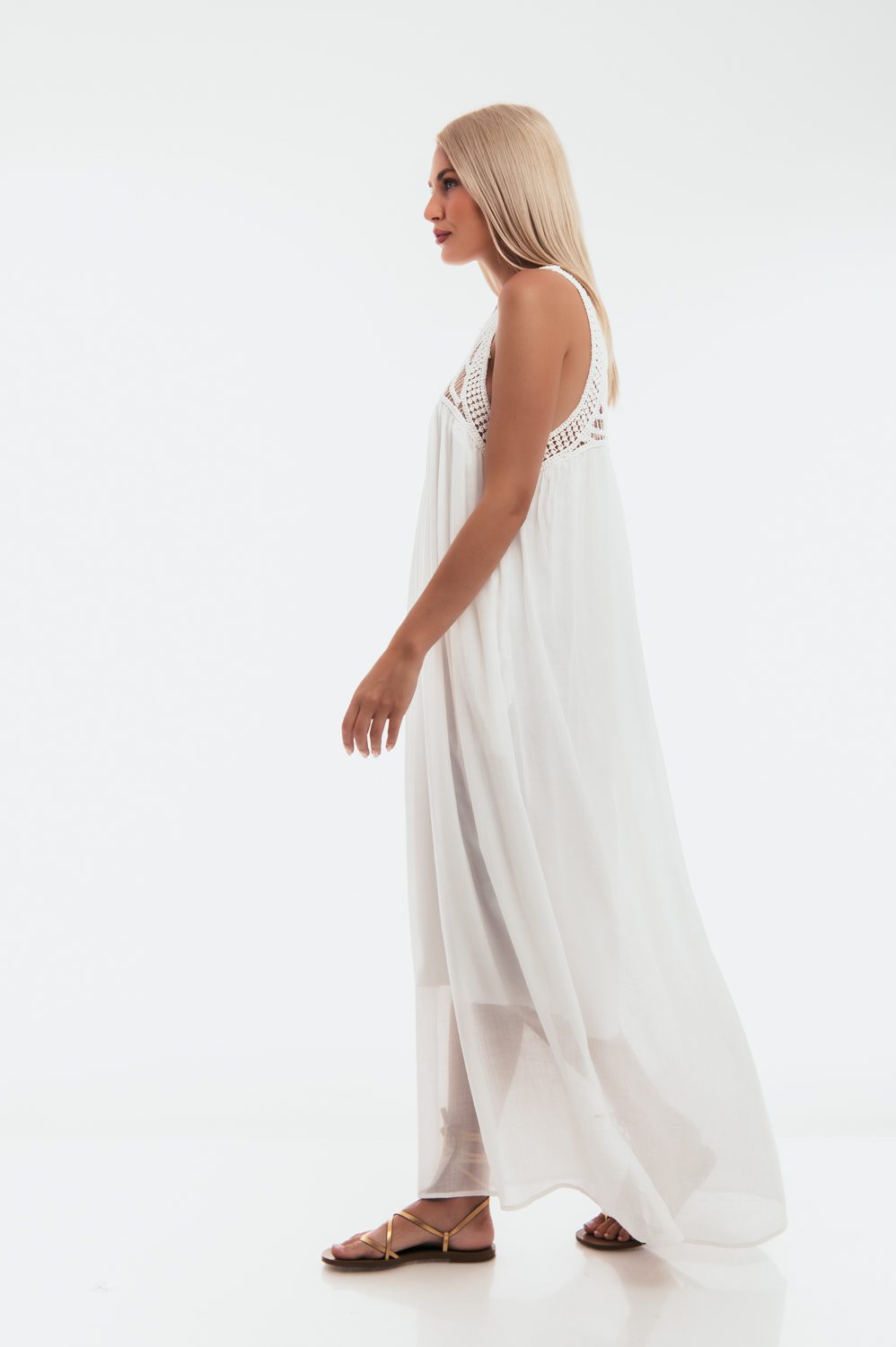 Φόρεμα με crochet