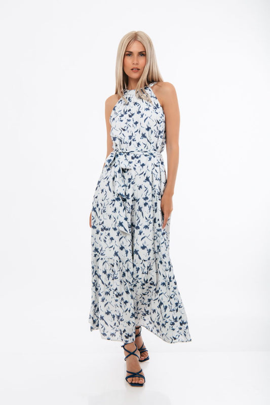 Φόρεμα maxi Halter floral