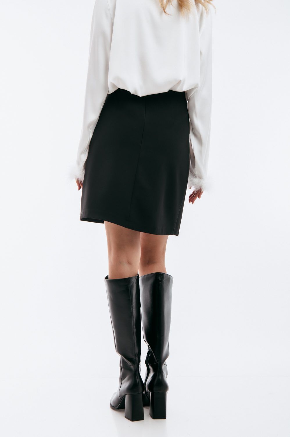 Φούστα mini croise detailed