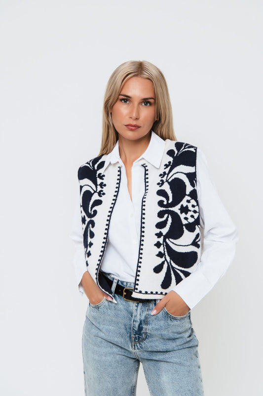 Γιλέκο elegant πλεκτό