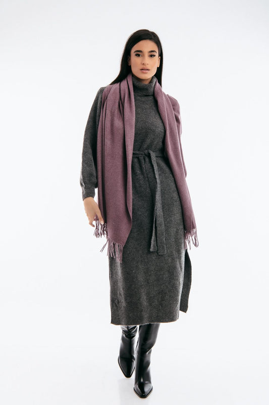 Πασμίνα με κρόσσια