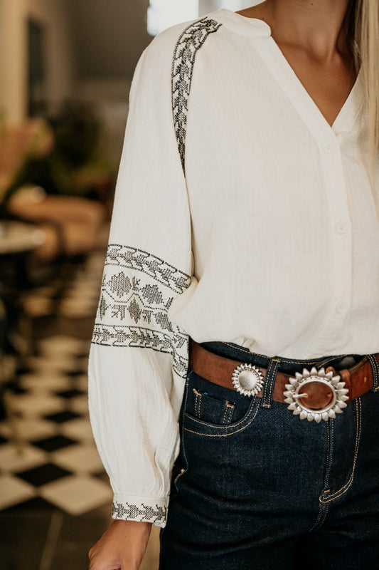 Πουκάμισο ethnic printed